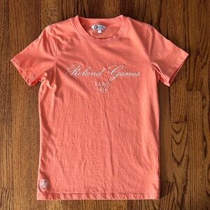 Roland Garros Coral T-Shirt